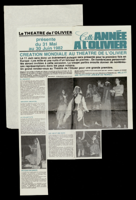 A Newspaper Clipping from X, Issue No. 1 

