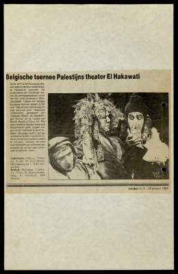 A Newspaper Clipping from Solidaire, 29 January 1986