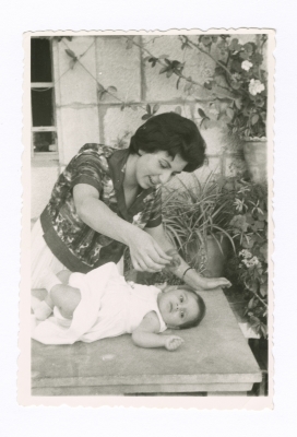 A Mother and her Child 