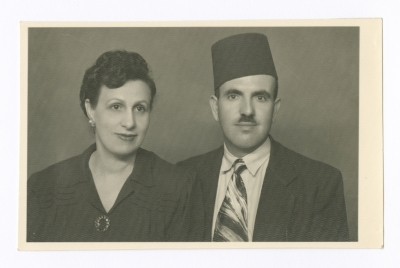 زوجان في أحد استديوهات عمّان