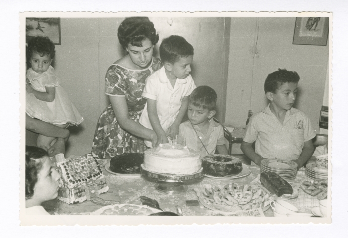 Children Gathering at a Birthday Party 