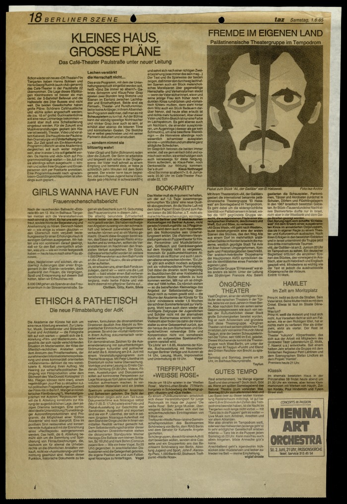 A Newspaper Clipping 