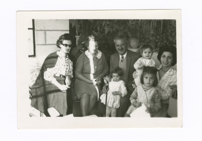 Relatives Gathered at the House of Abla Tubasi 