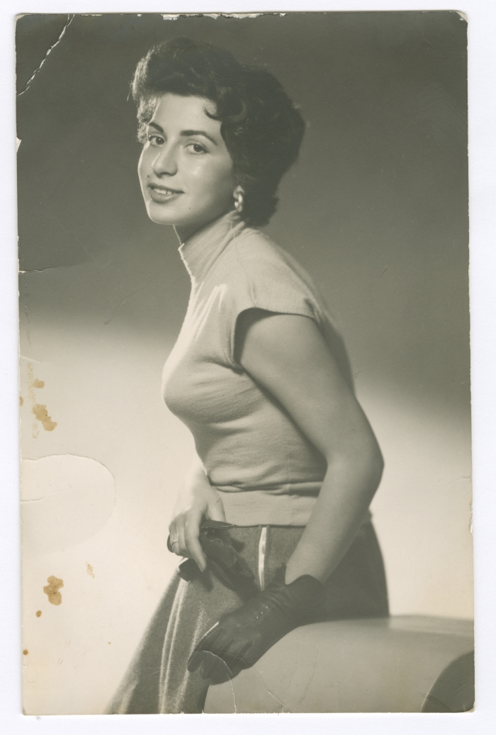 A Girl in a Studio in Jerusalem 