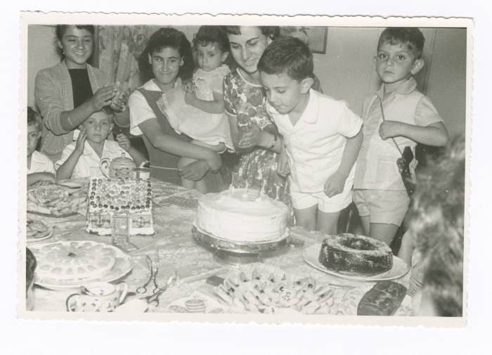 Children Gathering at a Birthday Party 