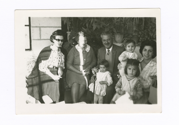 Relatives Gathered at the House of Abla Tubasi 