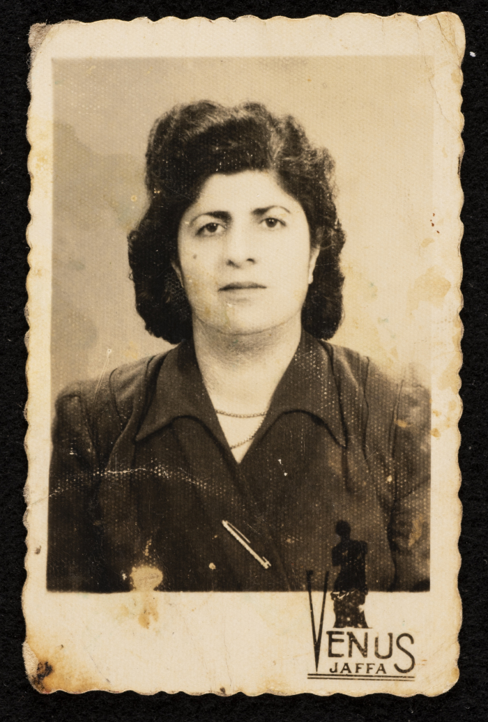 A Portrait of Elisabeth Hanna Naṣer,  Founder of Rawdat el-Zuhur in Jerusalem 