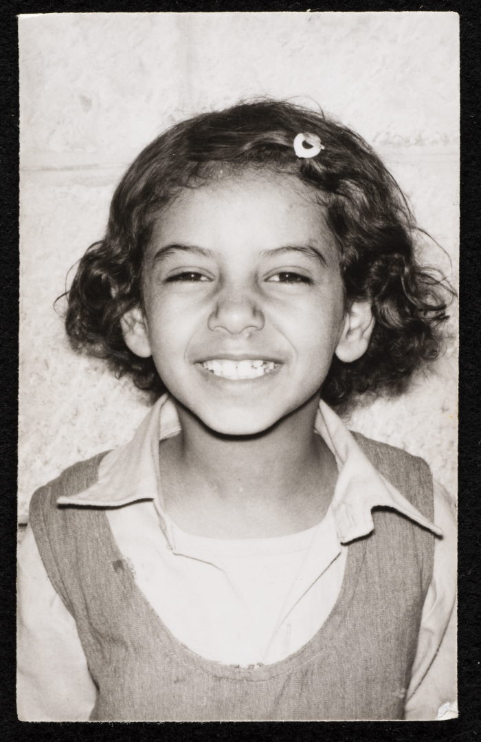 A Pupil Portrait of Hanan al-Khatib, Rawdat el-Zuhur in Jerusalem 