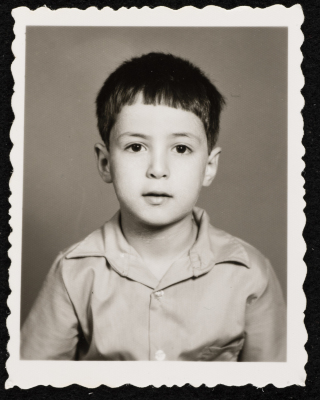A Pupil Portrait of Ahmad Dwaik, Rawdat el-Zuhur in Jerusalem 