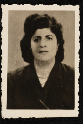 A Portrait of Elisabeth Hanna Naṣer,  Founder of Rawdat el-Zuhur in Jerusalem 