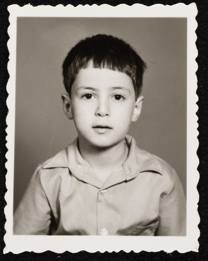 A Pupil Portrait of Ahmad Dwaik, Rawdat el-Zuhur in Jerusalem 