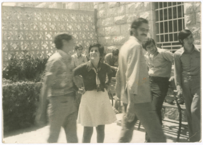  Hiyam abu Ghazaleh During Her Studies at Birzeit University 