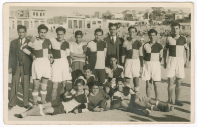 A Photograph of the Gaza College Football Team, 1950