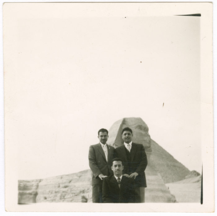 A Photograph of Members of the Nayef abu Ghazaleh's Family
