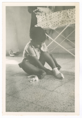 A Child from Nayef abu Ghazaleh's Family
