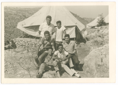Waʾel abu Ghazaleh with Others 
