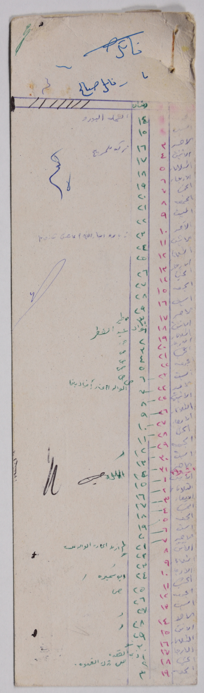 Calendar of Arabic and Gregorian months