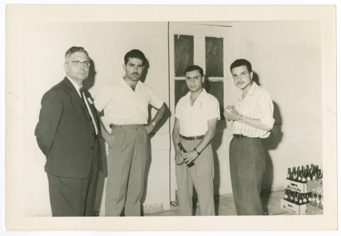 Waʾel abu Ghazaleh with Others 
