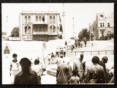 The Damascus Gate Stairs