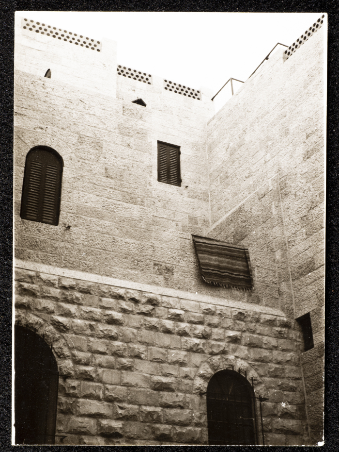 A House's Facade in Jerusalem 
