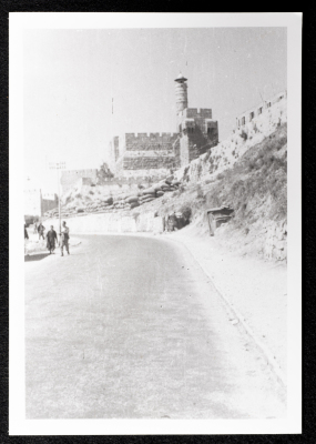 A Glimpse of the Village of Dayr Ghassana