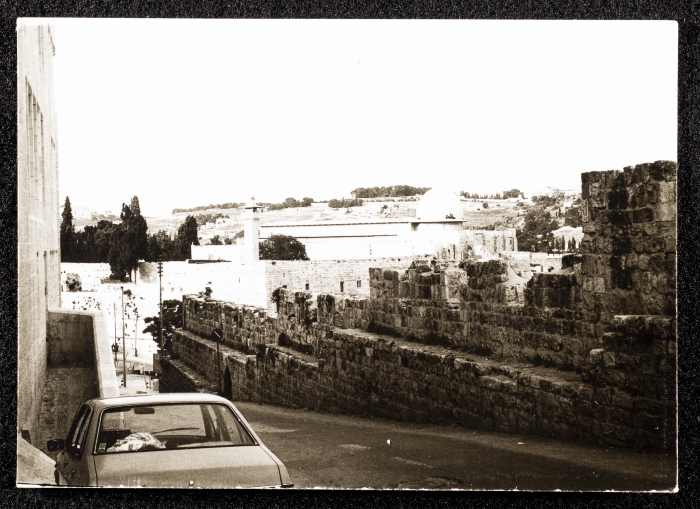 A Glimpse of the Dome of the Rock
