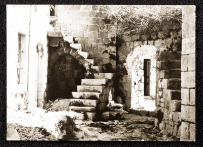 An Internal Glimpse at an Old House in Birzeit 