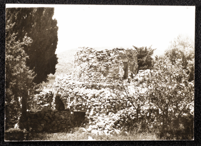 An Old Mintar between Ramallah and Nablus