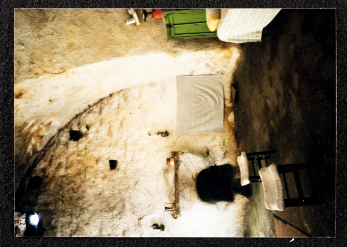 A Photograph of Ṣaleh al-Barghuthy's Mansion in Deir Ghassaneh Village
