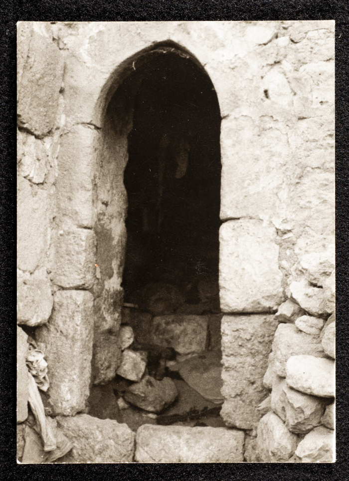 The Door to an Old House in Yatta, Hebron 