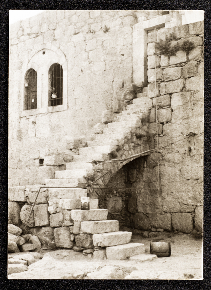 The Stairs of an Old House in Yatta, Hebron 