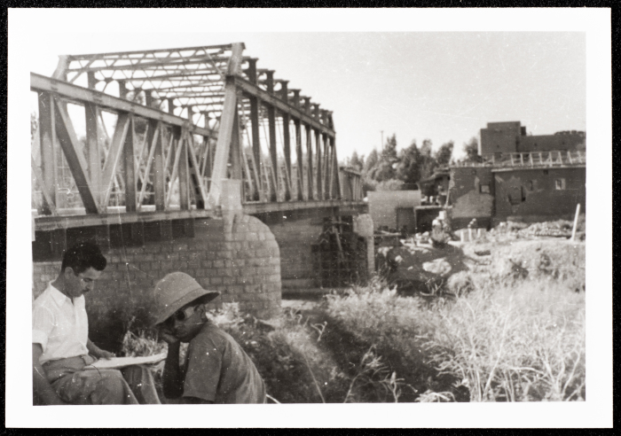 A Glimpse of the Village of Dayr Ghassana