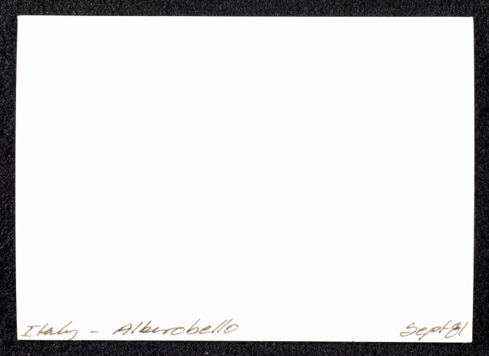 مباني قديمة في حي ألبيروبيلو في ايطاليا