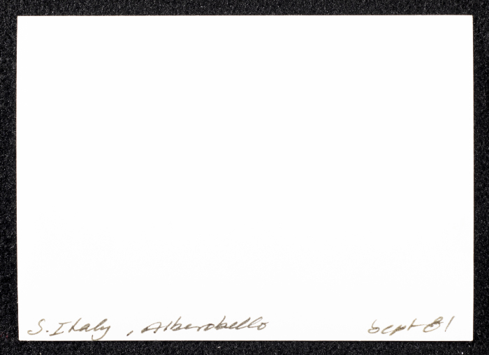 مباني قديمة في حي ألبيروبيلو في ايطاليا