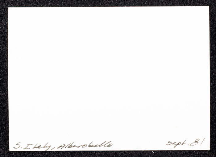 مباني قديمة في حي ألبيروبيلو في ايطاليا