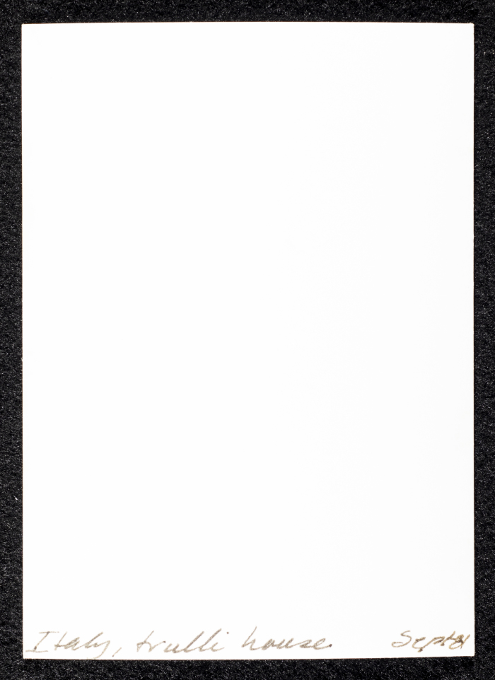 An Old House (Hut) in Italy 