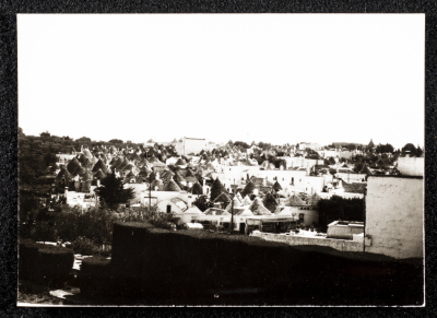 A Glimpse of Old Buildings in Alberobello, Italy