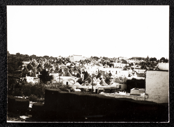 A Glimpse of Old Buildings in Alberobello, Italy