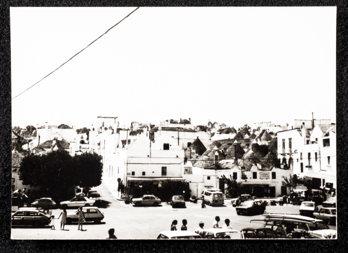 مباني قديمة في حي ألبيروبيلو في ايطاليا