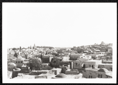 A Panoramic View of Jerusalem