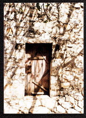 A photograph of ash-Shuʿayby Family Housh in Deir Ghassane,  Ramallah