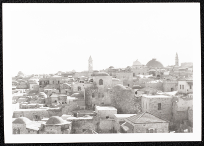 A Panoramic View of the Old City of Jerusalem