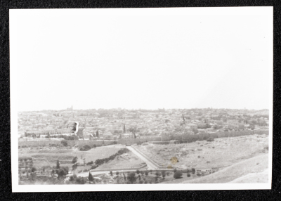 A Panoramic View of Jerusalem