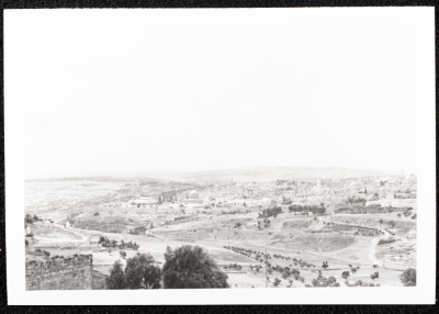 A Panoramic View of Jerusalem