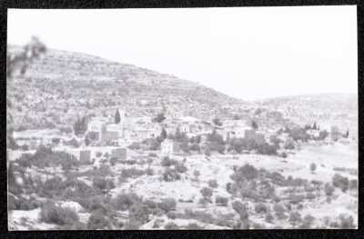 A Glimpse of the Village of Dayr Ghassana