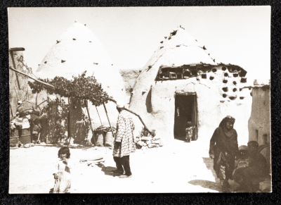 A Photograph of Mud Houses in Southern Syria, 1981
