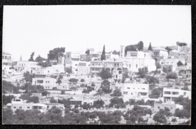 A Glimpse of the Village of Dayr Ghassana
