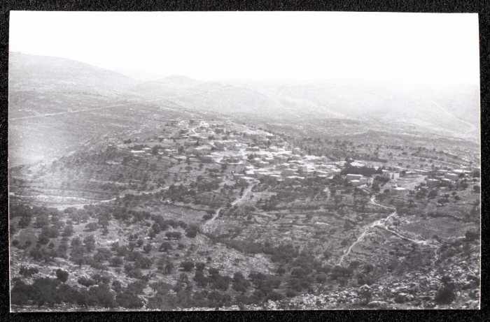 A Glimpse of the Village of Dayr Ghassana