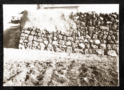 A Photograph of Mud Houses in Southern Syria, 1981
