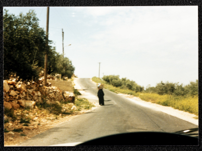 The Main Road to Deir Ghassaneh Village